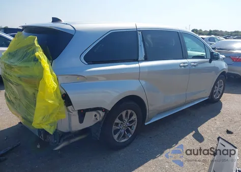 2021 Toyota Sienna Xle from USA, damaged, VIN 5TDYSKFC0MS010654